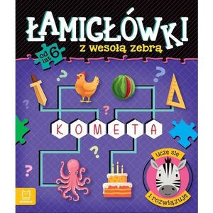Aksjomat Łamigłówki z wesołą Zebrą Rysuję rozwiązuję 39181