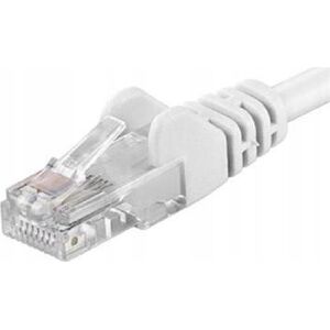 PremiumCord PREMIUMCORD Patch καλώδιο UTP RJ45-RJ45 CAT5e 0,25m λευκό 8936358 8592220015619