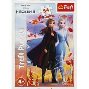 Trefl Puzzle 54 mini W świecie Anny i Elsy 2