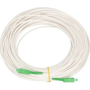 ExtraLink EXTRALINK PATCHCORD SC/APC-SC/APC SM G657A2 SIMPLEX 3.0MM 15M LSOH WHITE