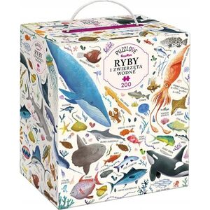 Czuczu Puzzle Puzzlove Ryby i zwierzęta wodne 200 elementów