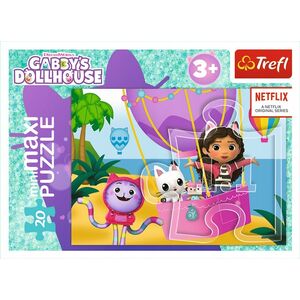 Trefl PUZZLE 20EL MINIMAXI TREFL 21157 DZIEN GABI PUD