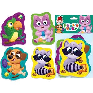 Roter Kafer Baby puzzle piankowe Zwierzęta domowe RK6010-05