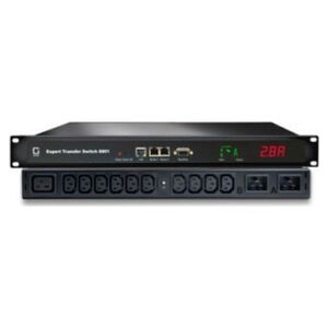 Gude GUDE 8801-3 Expert Transfer Switch 16A 1x IEC C19, 6x IEC C13 (4xZekering)