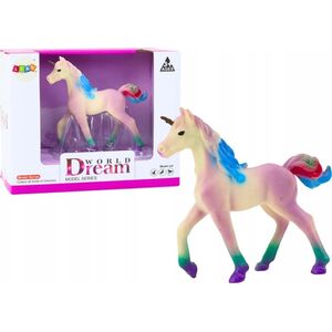 Figurka LeanToys Figurka Kolekcjonerska Mały Jednorożec Fioletowy 8 CM