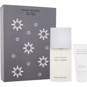 Issey Miyake Xmas Set Set Issey Miyake: L'Eau d'Issey, Eau De Toilette, For Men, 75 ml + L'Eau d'Issey, Moisturizing, Shower Gel, For All Skin Types, 50 ml For Men