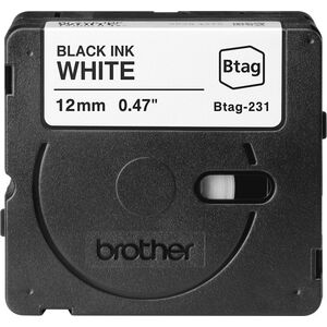 Brother Brother BTAG-231 taśmy do etykietowania Czarny na białym
