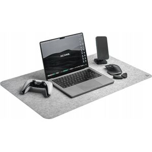 DELTAHUB Minimalistic Desk Mat L (800MM X 450MM, Šviesiai pilkas) Pelės Kilimėlis