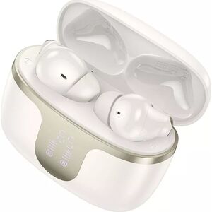 HOCO EQ10 Bezprzewodowe Słuchawki Bluetooth TWS  Mleczna Biel z Etui Ładującym