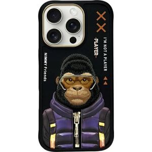 Nimmy case iPhone 16 Pro Max 6.9" black/black Cool&Cute 2.0 Monkey