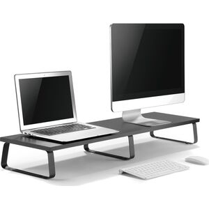 Mozos DUAL RISER S podstawka półka pod dwa monitory