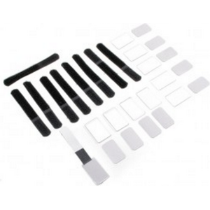 Organizer LABEL THE CABLE Rzep Czarny 10 sztuk  (LTC2510)