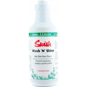 Swish Swish Wash'n'Shine - Υγρό για καθαρισμό και γυάλισμα δαπέδων - 1 l 8504203 624237391047