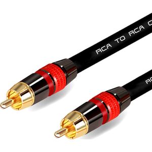 Kabel Mozos RCA (Cinch) - RCA (Cinch) 3m czarny (MCABLE-RR)