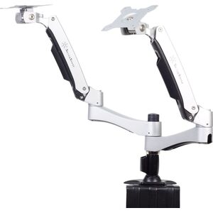 SilverStone Uchwyt biurkowy na 2 monitory do 24" ARM22SC (SST-ARM22SC)