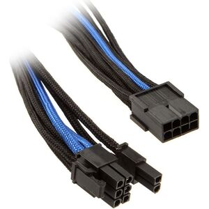 SilverStone PCIe 8-pin - PCIe 8-pin, 0.25m, Niebieski (SST-PP07-PCIBA)