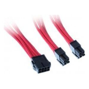 SilverStone ATX/EPS 8-pin - ATX/EPS 8-pin, 0.3m, Czerwony (SSTPP07EPS8R)
