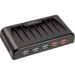 HUB USB Akasa Connect 7 EX 7x USB-A 3.0 (AK-HB-11BK)