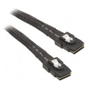 SilverStone SFF 8087 - SFF 8087, 0.5m, Czarny (SST-CPS02)