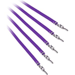 BitFenix Kable bez złącz, 0.4m, Fioletowy (BFX-ALC-40CMLP-RP)