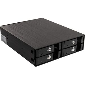 Kieszeń SilverStone na 4x 2.5" HDD / SSD, 5.25", SATA3 (SST-FS204B)