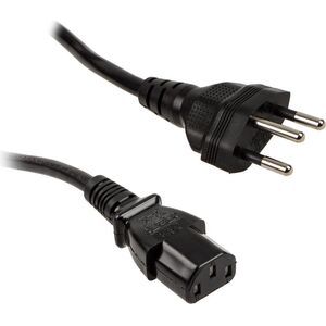 Kabel zasilający Kolink typ Szwajcaria, C13, 1.8m (KKTPCH01C13)
