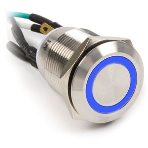 Impactics Przycisk Power do komputera 19mm, IP67, niebieski LED (LAN_22_IP67_VA_BL_1)