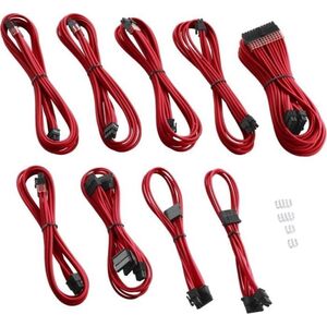 CableMod Zestaw kabli, Czerwony (CM-PCSR-FKIT-NKR-R)