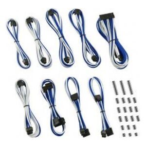 CableMod Zestaw kabli, Biało-niebieski (ZUAD-1033)