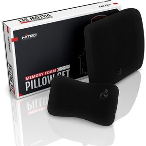 Nitro Concepts poduszki z pianki czarno-białe