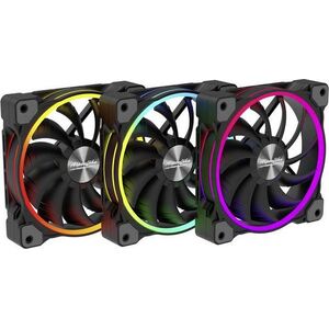 Wentylator Alpenfohn Wing Boost 3 ARGB 140mm 3-pack Czarne (84000000159)