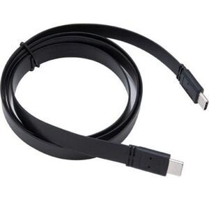 Kabel USB Akasa USB-C - USB-C 1 m Czarny (AK-CBUB46-10BK  )