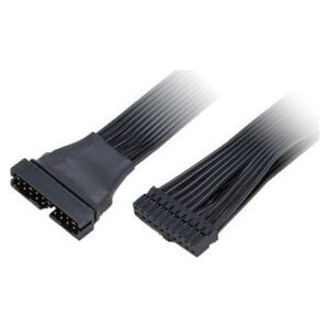 Akasa USB 19 pin - USB 19 pin, 0.15m, Czarny (AK-CBUB45-15BK)