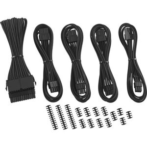 CableMod Zestaw kabli, Czarny (CM-CAB-CKIT-N86KK-R)