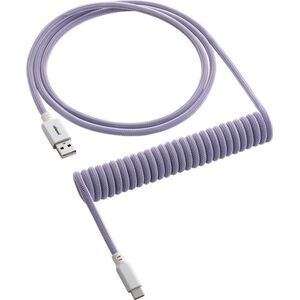 Kabel USB CableMod USB-C - USB-A 1.5 m Fioletowo-biały (CM-CKCA-CW-PW150PW-R)