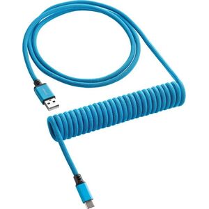 Kabel USB CableMod USB-C - USB-A 1.5 m Czarno-niebieski (CM-CKCA-CLB-KLB150KLB-R)