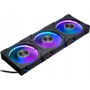 Phanteks PHANTEKS D30 PWM Reverse Airflow D-RGB fan, triple pack - 120mm, black