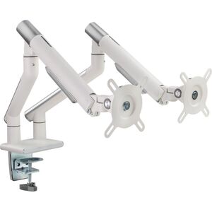 Alterzone Uchwyt biurkowy na 2 monitory 17" - 32" (ALZDARM17-32-W)