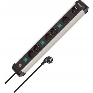 Listwa zasilająca Brennenstuhl Brennenstuhl Steckdosenleiste Premium Alu-Line - schaltbar