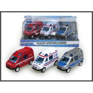 Hipo Mini van uprzywilejowany 8 cm 3 sztuki
