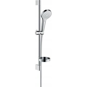 Zestaw prysznicowy Hansgrohe Hansgrohe Select KOMPLET PRYSZNICOWY Vario 0,65m z mydelniczką Biały/chrom - 26566400