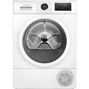 Suszarka do ubrań Bosch Bosch Dryer Machine with Heat Pump | WTU876IHSN | Energy efficiency class A++ | Front loading | 9 kg | LED | Depth 61.3 cm | White