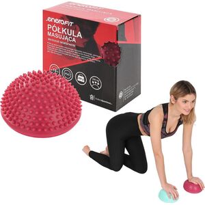 Triton PÓŁKULA SENSORYCZNA DO MASAŻU Z KOLCAMI RÓŻOWA ENERO FIT