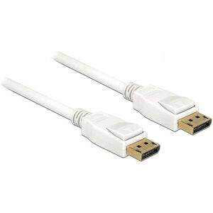 Kabel Delock DisplayPort - DisplayPort 5m biały (84879)