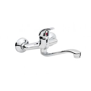 Bateria kuchenna Hydroland Jowisz ścienna chrom (B384)