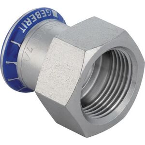 Geberit Złączka Mapress Edelstahl przejściowa GW 18mm x 3/4" (31804)