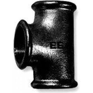 Odlewnia Zawiercie Trójnik nakrętny czarny B1 1/2"x3/4"x1/2" czarny nr 25