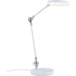 Lampka biurkowa Paulmann Lampka biurkowa NUMIS QI LED 11W 2700K-6500K 1000lm DIM + ładowanie indukcyjne 230V biały / aluminium