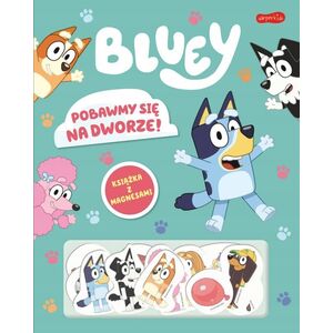 HarperCollins BLUey pobawmy się na dworze Książka z magnes.87005