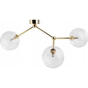 Lampa sufitowa TK Lighting TK Lighting Fairy 10069 plafon lampa sufitowa 3x6W G9 złoty/transparentny